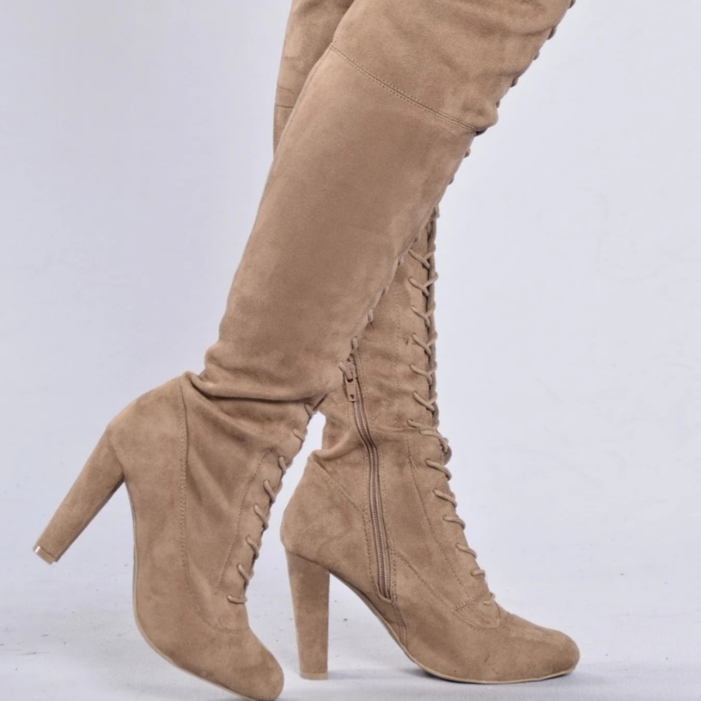 Knee high boots